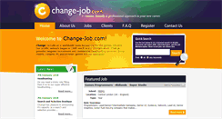 Desktop Screenshot of change-job.com